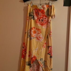 High waist skirt
